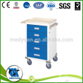 BDT214 Equipement d&#39;urgence pour hôpitaux Trolley / Anesthesia Cart